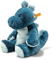 Steiff Plsch Light at Night Spott Stegosaurus, hellblau - 28 cm