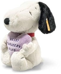Steiff Plüsch Snoopy Heartbreakers Club Kuscheltier - weiß - 22 cm - Peanuts
