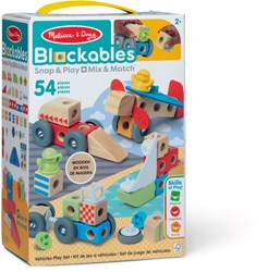 Spin Master Holzfahrzeuge Bauset Blockables - kreatives Spielzeug