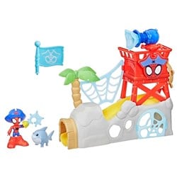 Hasbro Spider-Man Spielset - Spidey Island Piratenabenteuer