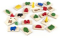 Guidecraft Lernspiel 3D Feel & Find - bunte Holzpuzzle für Kinder-2
