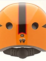 Coconuts Kinderhelm Fahrradhelm orange Stern Medium für 6-10 Jahre Orange star-2