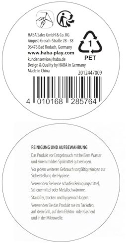 Haba Glitzerbecher Wald - Kinderbecher mit Tieren und Glitzereffekt 250ml-3