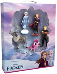 Bullyland Disney Frozen 2 Spielfiguren Set - Elsa, Anna, Kristoff, Sven & Bruni