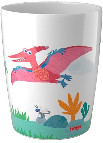 Haba Becher Dino - Kinder Trinkbecher mit Dinosaurier Motiv
