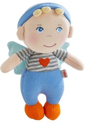 Haba Schutzengel Kuschelpuppe Mats 15 cm - Geschenk für Babys