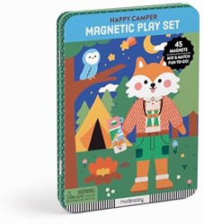 Mudpuppy Magnetspielzeug Happy Camper - kreative Spielset Tiere