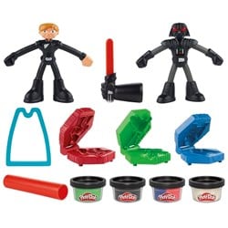 Hasbro Play-Doh Star Wars Spielset mit Lichtschwertern und Figuren