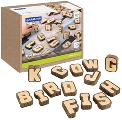 Guidecraft Holz-Alphabetblöcke - Lernspielzeug für Kinder
