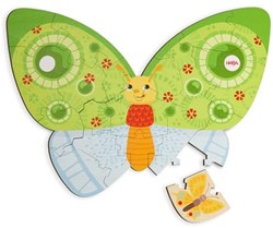 Haba 2 in 1 puzzel - Vlinder