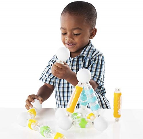 Guidecraft magnetisches Konstruktionsspielzeug Grippies Shakers - 20-teiliges Set-3