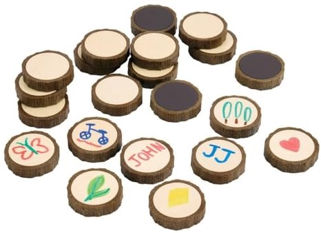 Guidecraft magnetische Holzspielzeug Schreibkekse - Lernspielzeug-2