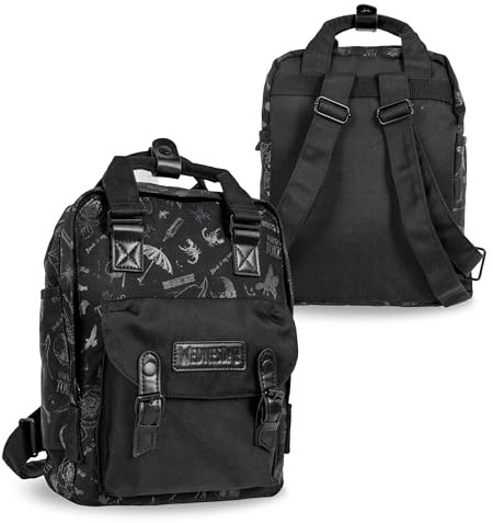 Blue Sky Studios Wednesday Rucksack Mini - Addams Family Schultasche Schwarz
