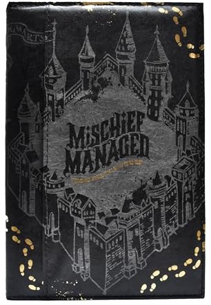HARRY POTTER NOTEBOOK - A5 MARAUDERS MAP - MAGICAL LOCATIONS