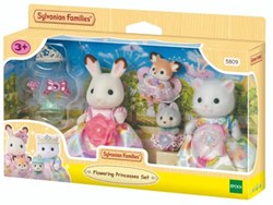 Sylvanian Families Blumen Prinzessinnen-Set - samtweiche Puppen Kollektion