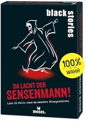 Vedes black stories Spiel Da lacht der Sensenmann! Rätselspiel Karten