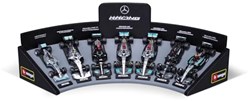 F1 Mercedes AMG Deluxe Geschenkset mit Displayständer 1:43 Rennwagen Spielzeug