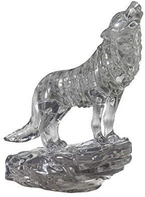 HCM Kinzel 3D Crystal Puzzle - Wolf Zwart (37)