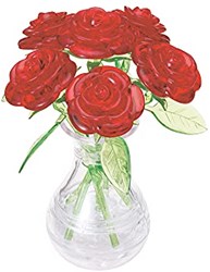 HCM Kinzel 3D Crystal Puzzle - Rode Rozen (47)