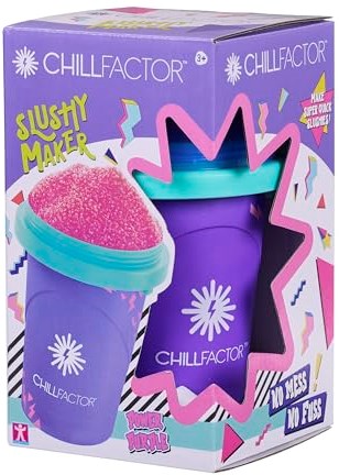 CHILLFACTOR SLUSHY MAKER - COLOUR SHOCK - PURPLE POWER
