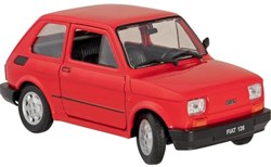 Goki Spielzeugauto Fiat 126 Modellauto 1:24 mehrfarbig