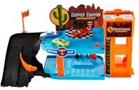 Disney cars garage glow racers met 3 auto's-3