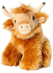 Living Nature Plüschtier Highland Cow Kuscheltier Spielzeug Kuh