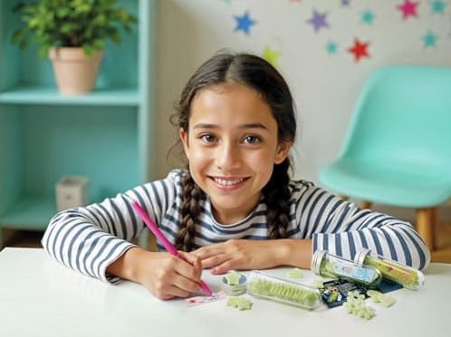4M Glow in the Dark Herzen - Kreatives Spielzeug für Kinder-3