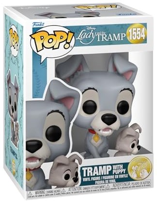 FUNKO POP DISNEY: LADY AND THE TRAMP - TRAMP W/PUPPY