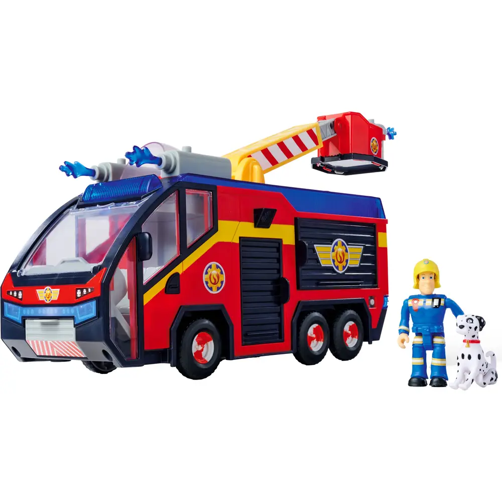 Simba Feuerwehr Spielzeugauto mit Licht und Sound 32 cm