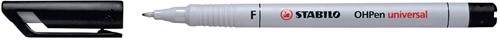 STABILO OHPen universal Marker schwarz - Non Permanent - Bürobedarf-2