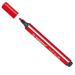 Stabilo Trio Scribbi ergonomischer Filzstift - rot - unzerstörbare Spitze