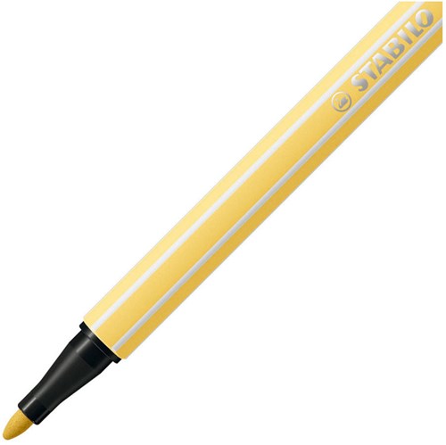 Stabilo Filzstift Pen 68 hellgelb - Kreativer Marker für Zeichnen-3