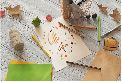 Stabilo Filzstift Pen 68 Premium eisblau für kreatives Zeichnen-3