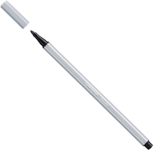 STABILO Pen 68 Mini Filzstift Grau