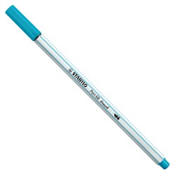 Stabilo Filzstift Pen 68 Brush hellblau - kreative Brushpen
