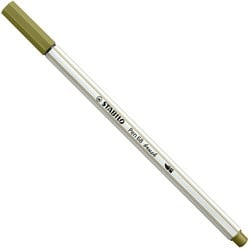 STABILO Pen 68 Brush - Viltstift - Modder Groen (37)
