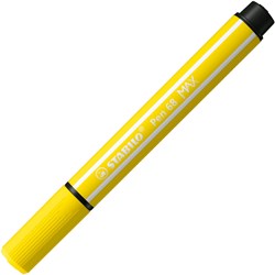 Stabilo Filzstift Pen 68 MAX mit dicker Keilspitze zitronengelb