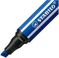Stabilo Filzstift Pen 68 MAX mit dicker Keilspitze dunkelblau-2