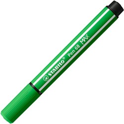STABILO Filzstift Pen 68 MAX mit dicker Keilspitze laubgrün Farbe