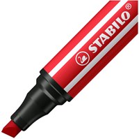 Stabilo Filzstift Pen 68 MAX - breite Meißelspitze - karminrot - kreativ-2