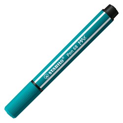 Stabilo Filzstift Pen 68 MAX mit dicker Meißelspitze türkisblau