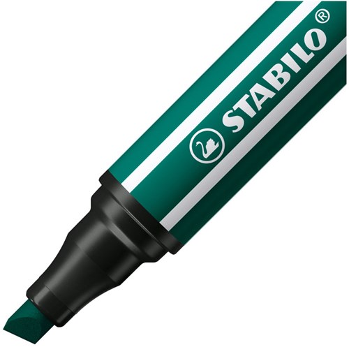 Stabilo Filzstift Pen 68 MAX mit dicker Keilspitze türkisgrün-2