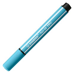 STABILO Filzstift Pen 68 MAX mit dicker Keilspitze azurblau