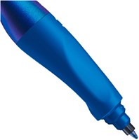 Stabilo ergonomischer Rollerball holografisch blau Linkshänder nachfüllbar-3