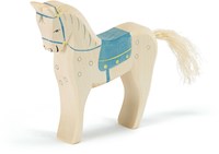 Ostheimer Holzpferd mit Sattel - Spielfigur für Kinder