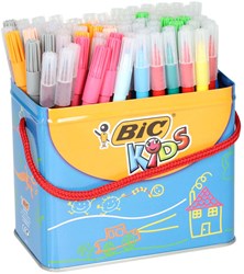 BIC Filzstifte Set - Kids Visa 84 Stück auswaschbar bunt
