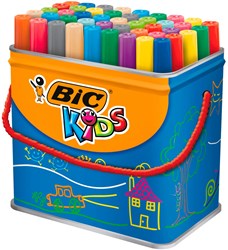 BIC Filzstifte Kinder Visacolor XL 48 Stück Malspaß