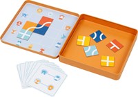 Goki Magnetspiel - Puzzle-Spiel finde den Weg, Lernspielzeug
