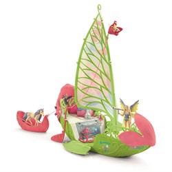 Schleich 42444 bayala Spielset - Seras magisches Blütenboot, Spielzeug ab 5 Jahren